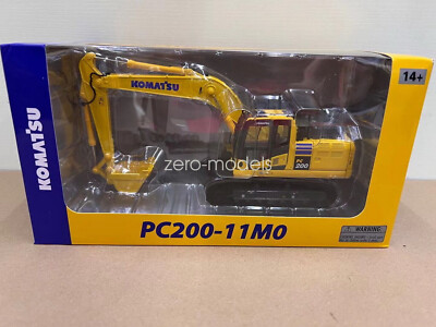 1/43 Scale KOMATSU PC200-11MO Hydraulic Excavator Diecast car Toy