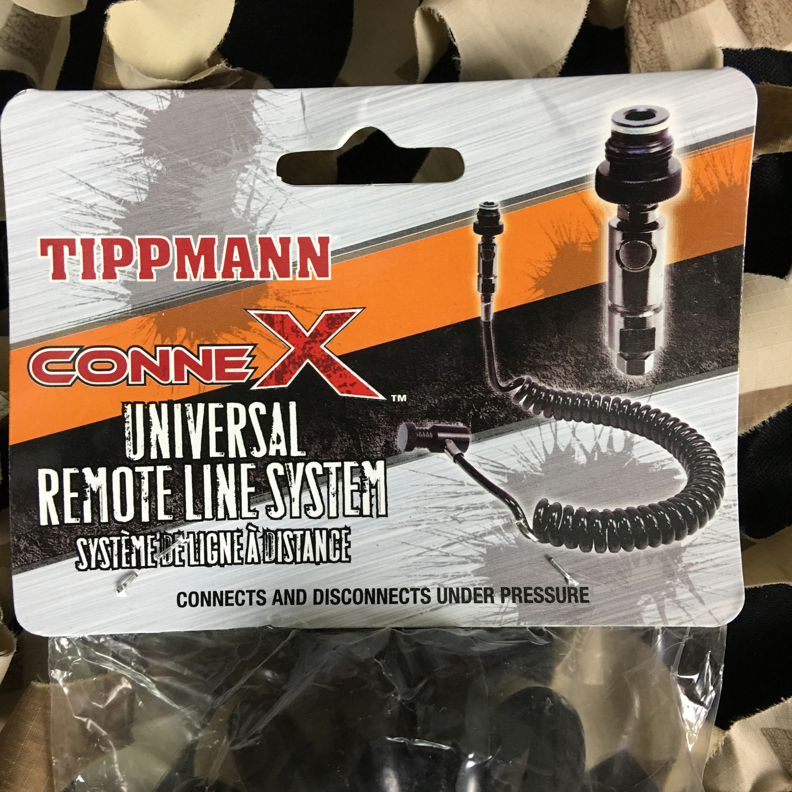 NEW Tippmann Connex Coiled Remote Air Line Hose w/ Quick Dis