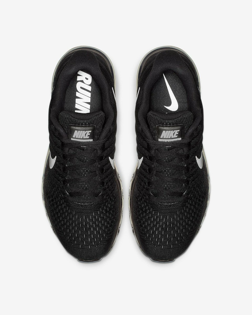 Nike Air Max 2017 Mens Running Shoes Black White US 11.5 849559-001 Nike Air Max 2017 Men main image 4