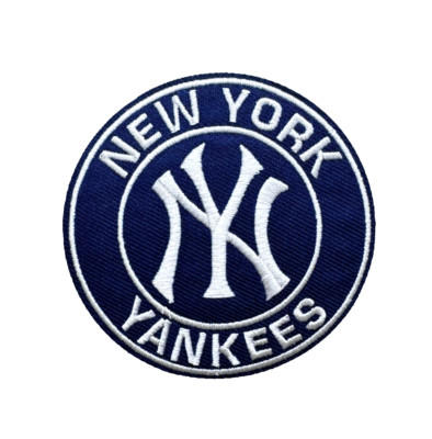 New York Yankees MLB Baseball Team Logo zum Aufbügeln Aufnäher Patch USA