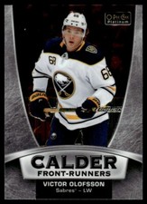 2019-20 O-Pee-Chee Platinum Calder Front-Runners Victor Olofsson Buffalo Sabres