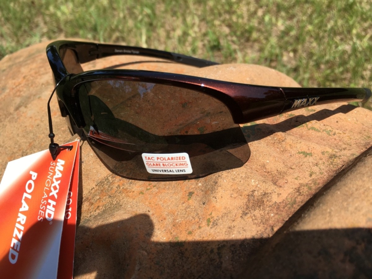 Maxx HD Sunglasses Domain HDP black bronze brown fishing polarized