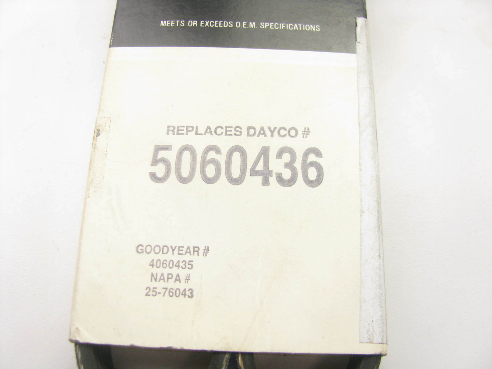 Pro-1 5060436 Serpentine Belt - 0.82