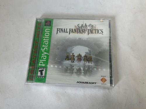Final Fantasy Tactics (Sony PlayStation 1, PS1) Greatest Hits NEW SEALED