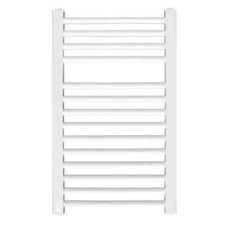Towel Rail Radiator in White for Bathroom Static Caravan - 700MM x 420mm