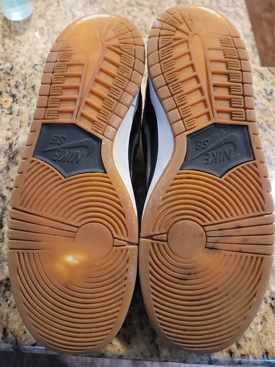 Nike Sb Dunk Low Pro Zoom Black White Gum 2017 | eBay