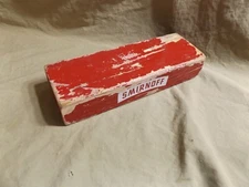 Vintage Red Painted Block of Wood Bar Display Advertising SMIRNOFF Vodka