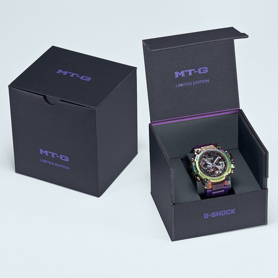 CASIO G-SHOCK MTG-B3000PRB-1AJR Aurora Rainbow IP Bluetooth Radio