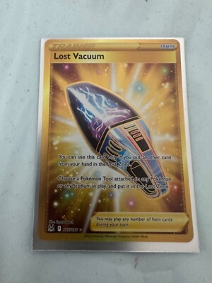 Lost Vacuum 217/196 Gold Secret Rare Trainer Lost Origin Pokmon Card NM |  eBay