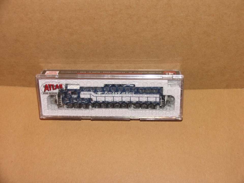 Atlas Pan Am Railways Dash 8-40B Locomotive With Ditch Lights # 5930 N Scale NIB - Image 2 of 4