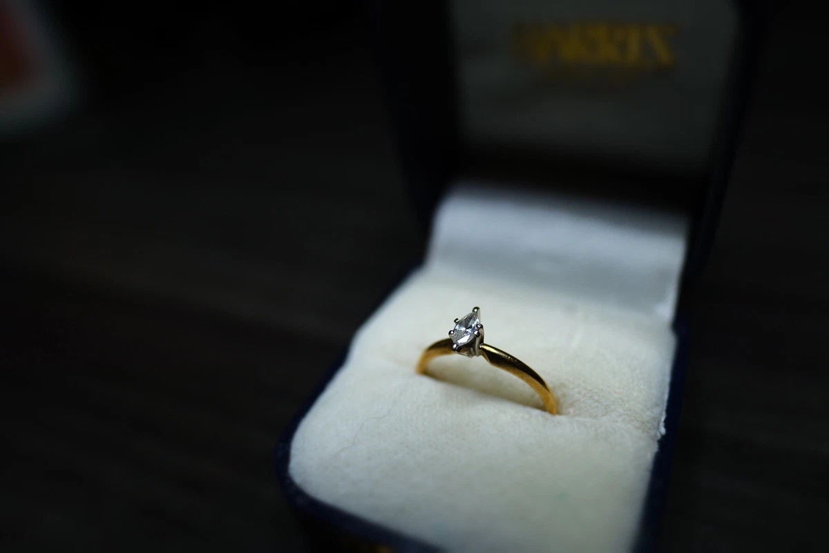 Pre owned Diamond Ring 0.22 Ct