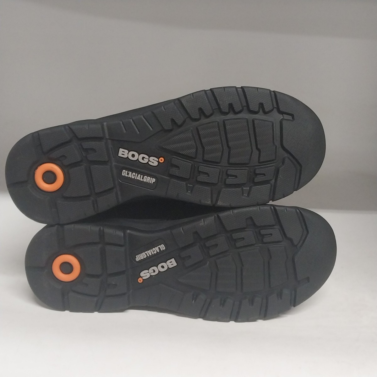 Bogs Shale MD Glacial Grip Boot Black Mens Size 11.5 Medium 