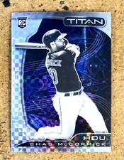 2022 Panini Chronicles Titan Baseball Building Blocks Chas McCormick RC  #19