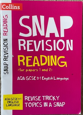 Collins AQA GCSE 9-1 English Lang Lit SNAP REVISION Reading, Writing and Macbeth
