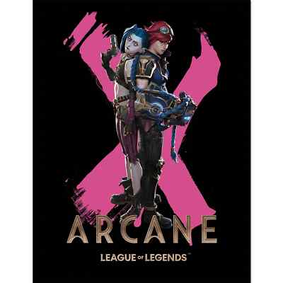 Arcane League of Legends Gerahmte Bilder - Offizielle 30 x 40 cm Wandbilder 6 Designs