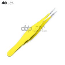 Tweezers For Ingrown Hair Pointed Blackhead Remover Precision Eyebrow Yellow