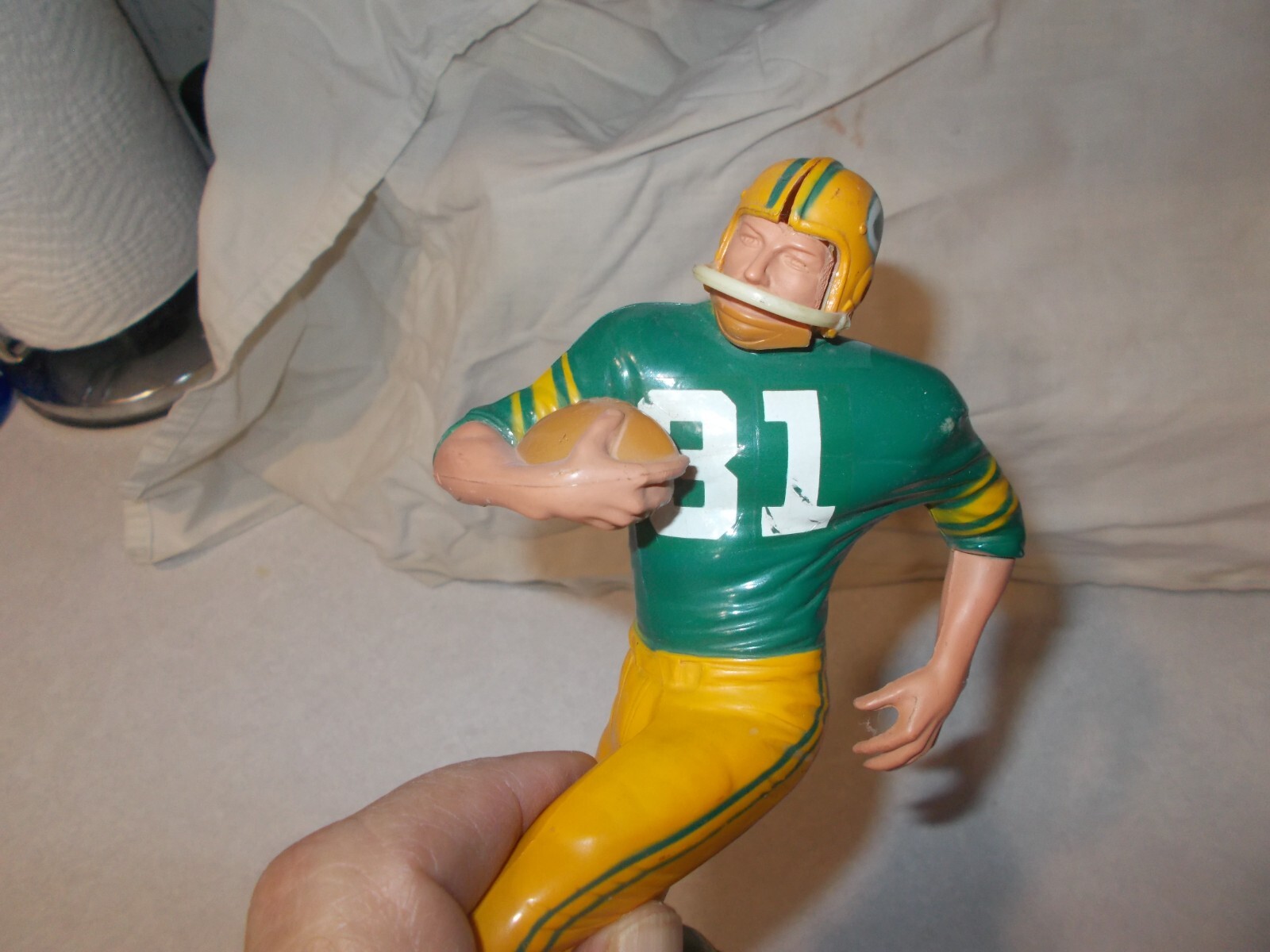 Very old Hartland plastics green bay packer,Jim Taylor 31, 1950s era eBay