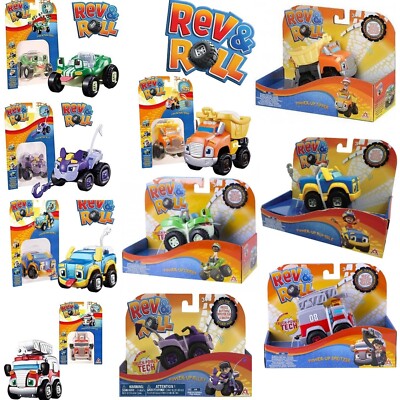 Rev & Roll Mini Action Truck Best Buddies Auto motorisiert Power Tech Spielzeug detailliert