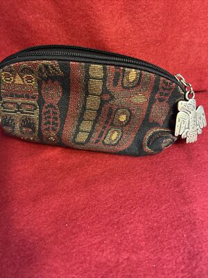 MaggiB Tapestry Tote Bag, Canda Totem Black Multicolor Women's .