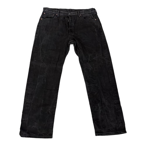 Vintage Levis 501XX Jeans Men 38x32 (37x30) Blue Denim Straight Leg Button Fly - 第 1/10 張圖片