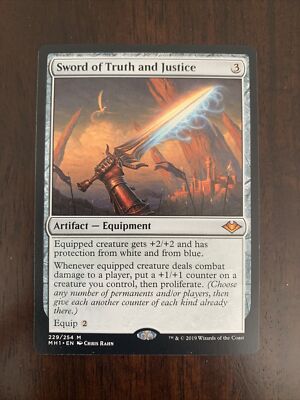MTG Sword of Truth and Justice Modern Horizons 229/254 Regular