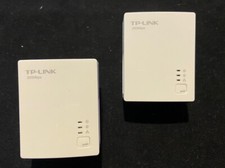 TP-LINK TL-PA2010 AV200 200Mbps Nano Powerline Adapter, ONE PAIR wall plugs