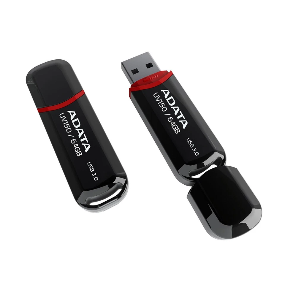 ADATA USB Gen1 Flash Drive Memory 8GB-512GB Thumb Stick Storage Device UV150 - Image 4 of 4