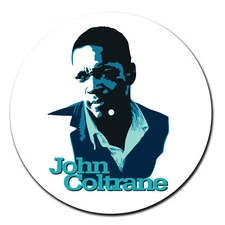 John Coltrane Turntable Slipmat - Jazz Music So What Naima My Favorite Things