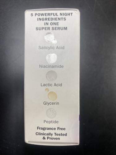 New Olay Minis Super Serum Night Repair 0.4 Fl Oz Bottle - 第 2/3 張圖片