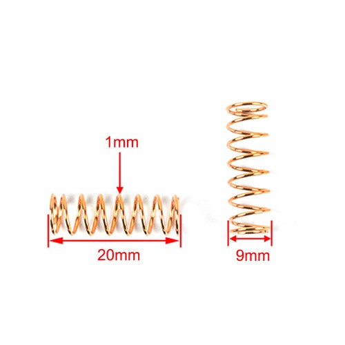 Miniature Compression Spring Brass Wire Diameter 0.1mm-1.2mm Length 5mm-40mm - Picture 105 of 119