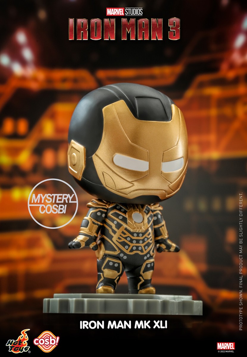 InStock Hot Toys Cosbi Marvel Ironman 3 Series 3 Set Of 8 PCS w