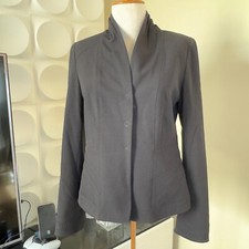 - Elie Tahari Structured Black Blazer Power Dressing Lady Boss Size S