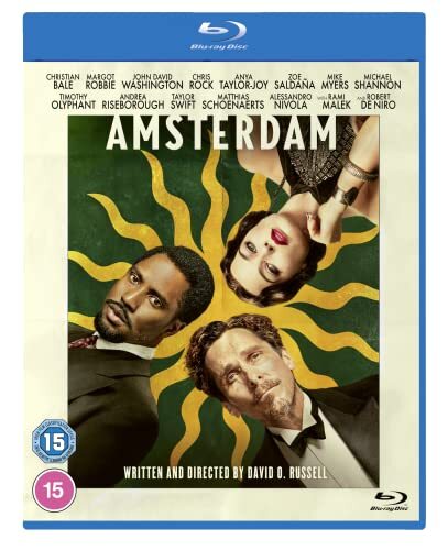 Blu-ray Amsterdam - Película De David O. Russell Con Christian Bale Y Margot Robbie - Incluye Extras Y Subtítulos En Español