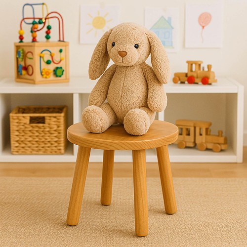 Solid Wood Step Stool for Kids & Adults - Multi-Use Toddler Wooden Stool for ... - Picture 2 of 7
