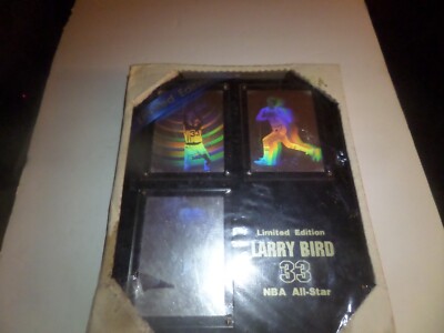 Larry Bird 3 Hologram Plaque NBA All-Star # 33 | eBay