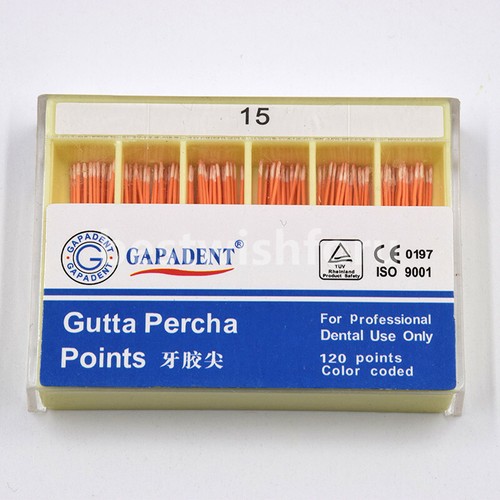 Dental Endodontic Absorbent Therapy Points 15-40# Gutta Percha Taper Coded - Picture 13 of 33