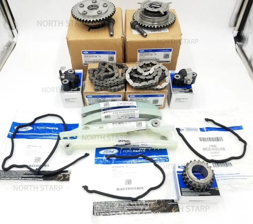 KIT CADENA DISTRIBUCIÓN SOHC 4.6L V8-14 PIEZAS NUEVO FORD fábrica EXPLORER2000-2010 Foto 2 de 4