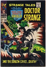 STRANGE TALES # 163 US Marvel Comic 1967 NICK...