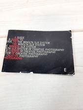 A Guide to the Minolta SLR System of Creative Photography - Brochure Booklet