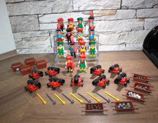 Playmobil Sammlung Klicky Piraten mit Kanonen und Waffen zum Piratenschiff