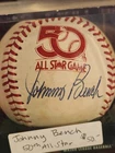 Johnny Bench Signed 1979 All Star Game Baseball 50th Anniversary No Coa