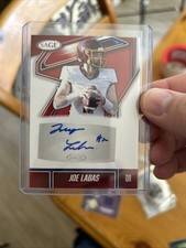 AUTOGRAPHED JOE LABAS 2026 SAGE Football Low Series A-JL