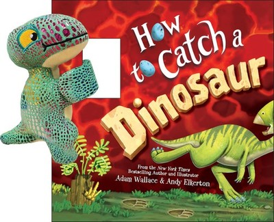 Snap & Snuggle: How to Catch a Dinosaur: Plush Silicone Slap Bracelet and Fu...