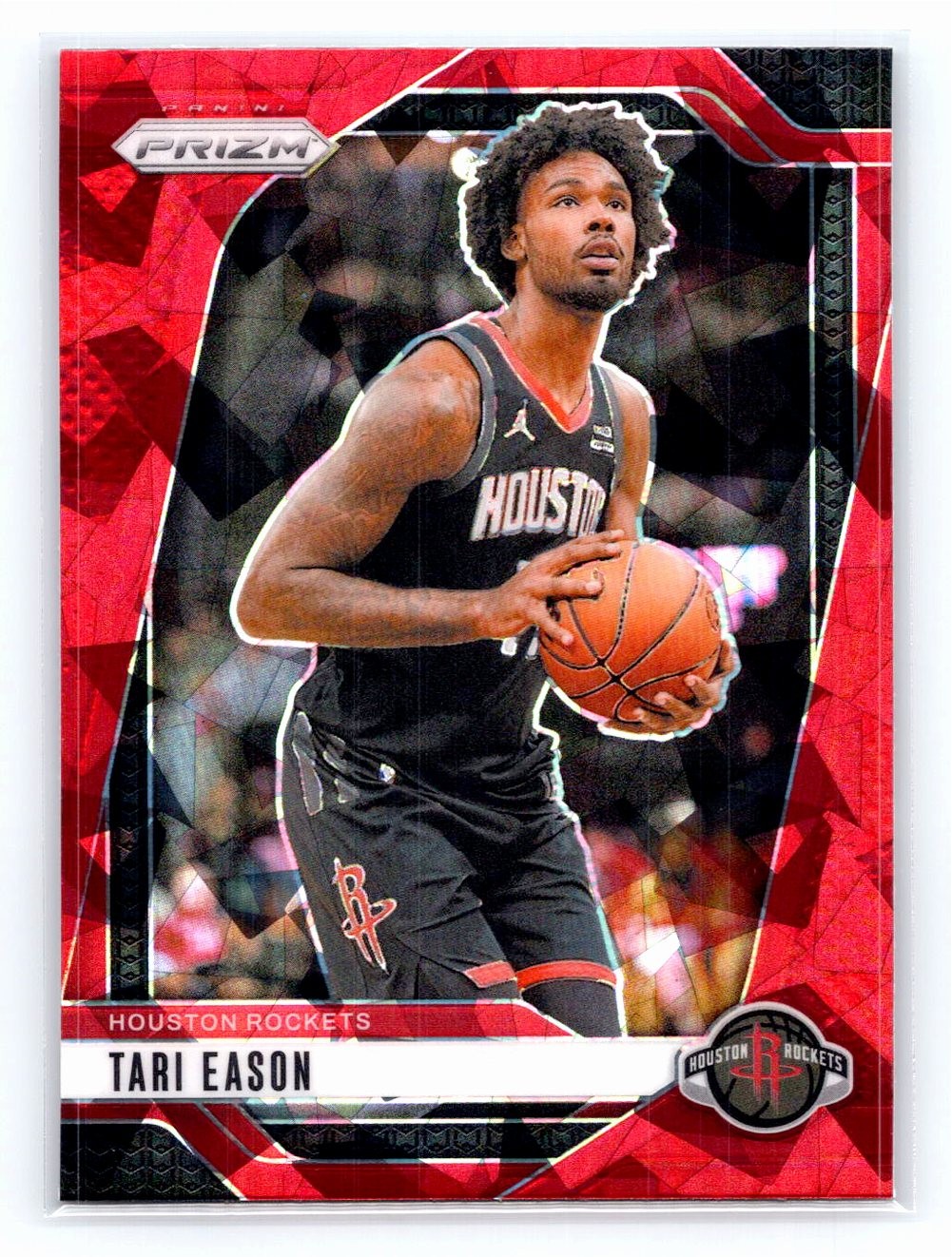2024-25 Panini Prizm #12 Tari Eason Prizms Red Ice