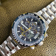 Citizen Skyhawk JY8078-52L Promaster Blue Angels Eco-Drive Wristwatch Mint