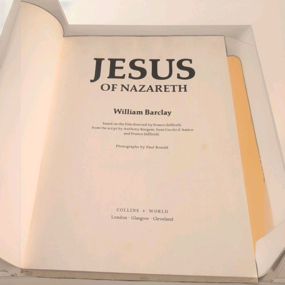 アート・デザイン・音楽 Jesus of nazareth / William Barclay Jesus of Nazareth: Barclay, William: 9780529053435: Amazon.com: Books