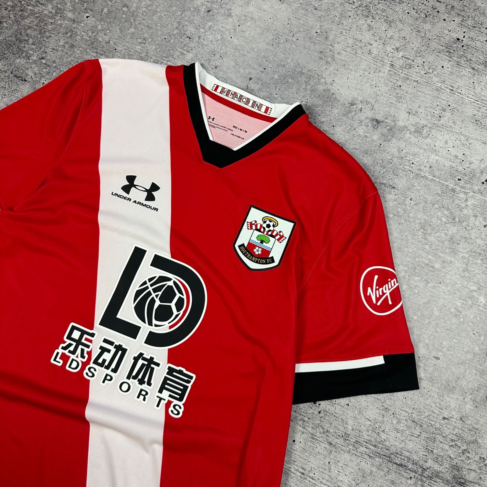 Southampton FC 2019/20 Home Jersey Ings #9 Under Armour Men’s M EPL thumbnail 6