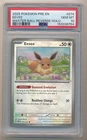 2025 POKEMON PRE EN MASTER BALL REVERSE HOLO EEVEE #074 PSA 10 GEM MINT