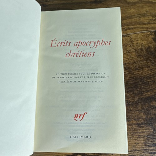 LA PLEIADE : ECRITS APOCRYPHES CHRETIENS VOL 1 & 2 / 1997/2005 - Picture 6 of 10