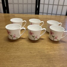 Rosenthal 6x JADE MAGNOLIE Tassen 